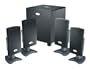Cyber Acoustics CA-4100 4.1 Flat Panel Computer Speakers- Black