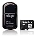 ELAGO Mobile Micro SD & M2 Reader (Black) + Sandisk 8GB Microsdhc Memory Card
