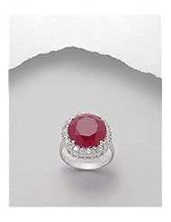 CZ Ring In 92.5 Sterling Silver
