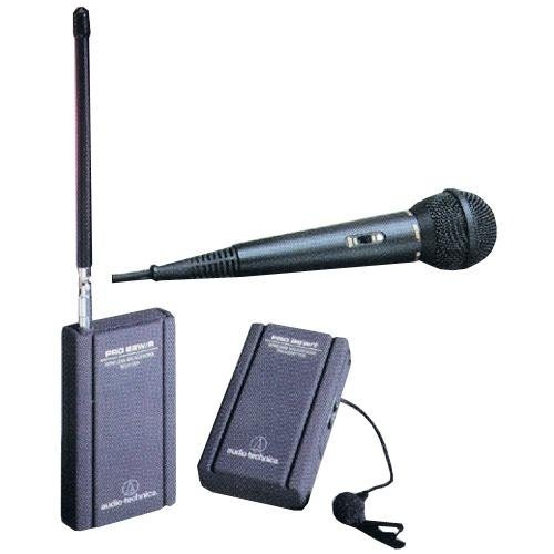 For Sale Audio Technica ATR288W VHF BatteryPowered TwinMic Microphone