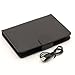SUPERNIGHT(TM) Wireless Bluetooth Silicone Keyboard PU Leather Tablet Stand Case for Samsung Galaxy Tab 3 7.0 inch 7'' T210 T211 P3200 P3210-Black