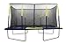 Upper Bounce Easy Assemble “Spacious” Rectangular Trampoline with Fiber Flex Enclosure Feature, 9 x 15-Feet
