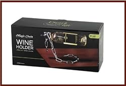 Very Cool! Magic Chain Wine Bottle Rack Holder Gift Boxed