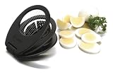 Amco 3-in-1 Egg Slicer, Black