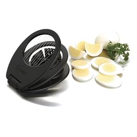 Click here to buy Amco 3-in-1 Egg Slicer, Black by Amco.