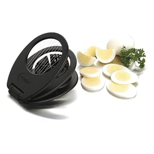 Amco 3-in-1 Egg Slicer, Black by Amco