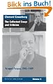The Collected Essays and Criticism, Volume 2: Arrogant Purpose, 1945-1949: 002