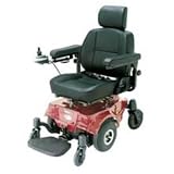 Image Power WC Mid-Wheel Drive Burgundy