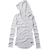 Fox Racing Generation Henley Girls Long-Sleeve Sportswear Shirt - White / Medium