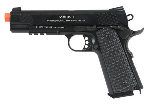 KWA Airsoft M1911 PTP MKII gas blow back pistol