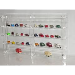 Setzkasten f�r Wiking Modellautos aus Acrylglas SL009 R�ckwand Transparent