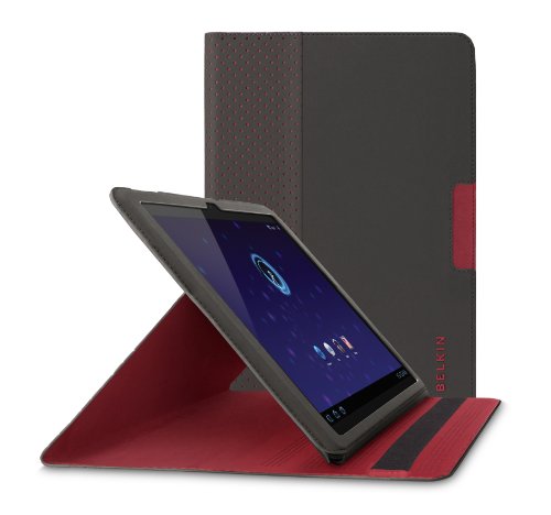Belkin F8N622ebC01 Slim Folio Stand f&uuml;r Samsung Galaxy Tab 25,6 cm (10,1 Zoll) rot Preisvergleich