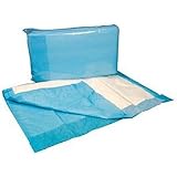 Remedies 150 Count Disposable Underpads Super-Absorbent, 23" x 36", 60 Gram, 3 Bags of 50