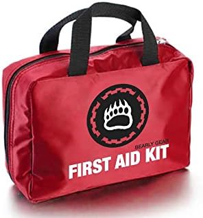 First Aid Kit by Bearly Gear- Ideal for all emergency situations, perfect for boating, hunting, fishing, camping, home, office, or car