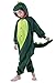 Newcosplay Children Unisex Pajamas Kids Animal Costume Cosplay Sleeping Wear (125, Dinosaur)