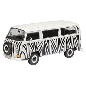 Schuco SCHU00191 VW T2a Minibus Safari - Modellino in scala 1:18