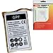 HQRP Replacement Li-Ion Rechargeable Battery for Garmin Nuvi 200 , 200W 250 250W 260 270 GPS Device plus HQRP Screen Protector