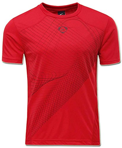 jeansian Men's Sport Quick Dry Short Sleeves T-Shirts Tees LSL069