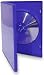 50 x Single DVD Case - Blue