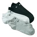 Nike Sportsocken, 6er-Pack, weiß/grau/schwarz