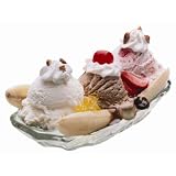 Anchor Hocking Banana Split Fountainware, Clear, Set of 12