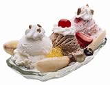 Anchor Hocking Banana Split Fountainware, Clear, Set of 12