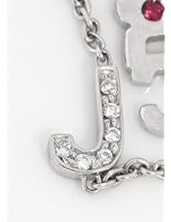 ROBERTO COIN Diamond White Gold Letter "J" Necklace
