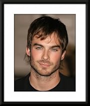 Ian Somerhalder Framed And Matted 8x10 Color Photo