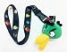 Angry Birds Lanyard Keychain Holder with Bonus (Green Bird) 2.5 Angry Bird Plush Doll