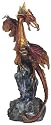 Dragon w/ Lighting LED Crystal Ball Collectible Figurine Statue Decor