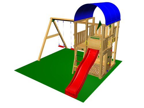 Imagen 3 de LoggyLand juego VILLA con swing creciente