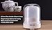 Essential Oil Diffuser for Aromatherapy – FOCUSAIRY G-Crown 100ml Aroma Humidifier with Changing Colored LED Lights Waterless Auto Shut-Off for Bedroom SPA Yoga