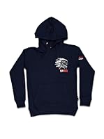 The Indian Face Sudadera Capucha Azul Marino 10 años (140 cm)