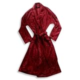 Seven Apparel - Mens Robe, Burgundy