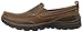 Skechers Men's Superior Gains Loafer, Dark Brown, 7.5 M US