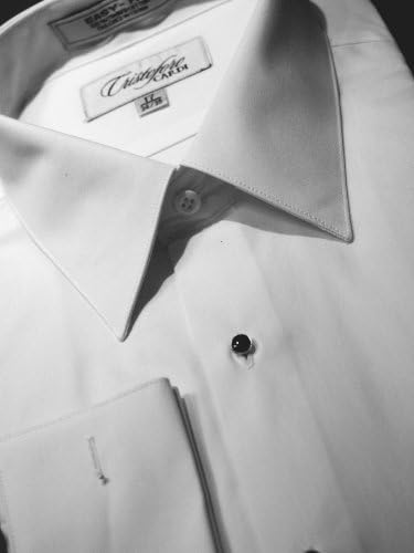 Cardi Tuxedo Shirt - 100% Cotton, Non-Pleated