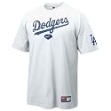 Nike L.A. Dodgers White Practice T-shirt