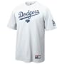 Nike L.A. Dodgers White Practice T-shirt