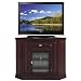 Riley Holliday 86232 20in. High Corner Console TV Stand, Espresso
