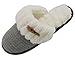 VONMAY Women's Elegant Knitted Cozy Plush Fleece Lined Slip On Indoor House Slippers