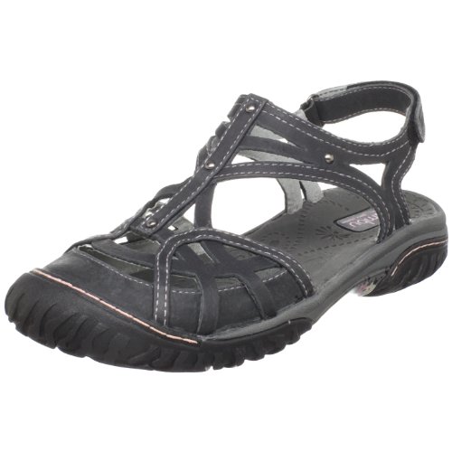 Jambu Sandals Jambu Women's Coconut Sandal,Vintage Black,8 M US