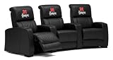 Nebraska Cornhuskers Leather Theater Seat