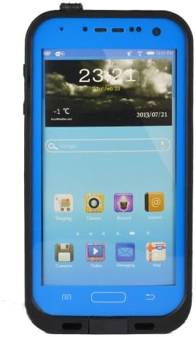 Redpepper case Waterproof Dirtproof Snowproof Shockproof Case for Samsung Galaxy S4 (Blue)