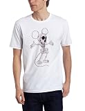 French Connection Men's Bone-R Short Sleeve Tee, Optic White, Large
