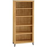 BUSH FURNITURE SOMERSET 5 SHELF BOOKCASE