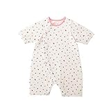 MIKIHOUSE FIRST(ミキハウスファースト)くるま＆お花柄*プレオール（50cm-60cm） ５０－６０cm,ピンク