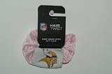 NFL Pink Minnesota Vikings Scrunchie / Ponytail Holder