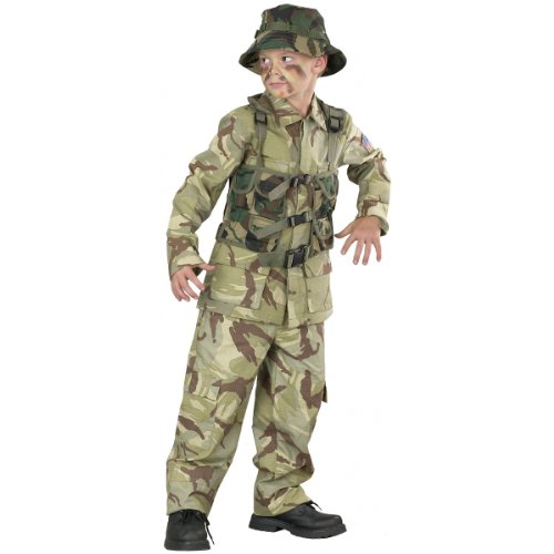 Delta Force Army Child Costume (Small - Child Clothes Size 4-6)