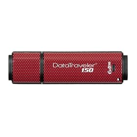 Kingston DataTraveler 64 GB USB 2.0 Flash Drive DT150/64GB (Red/Black)