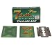 100 7a.m. HI PLATINUM Double Edge Safety Razor Blades